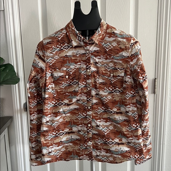 Shyanne Desert tossed long sleeve size M - Picture 3 of 12